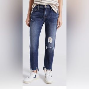 !!NWOT!! Current/Elliot the Original cropped straight with hacked hem jeans
